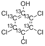 PENTACHLOROPHENOL 13C6 Structure