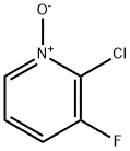 2-CHLORO-3-FLUOROPYRIDINE N-OXIDE Struktur