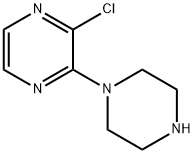 2-CHLORO-3-(PIPERAZINYL)PYRAZINE Structure