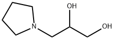 3-吡咯烷基-1,2-丙二醇, 85391-19-1, 结构式