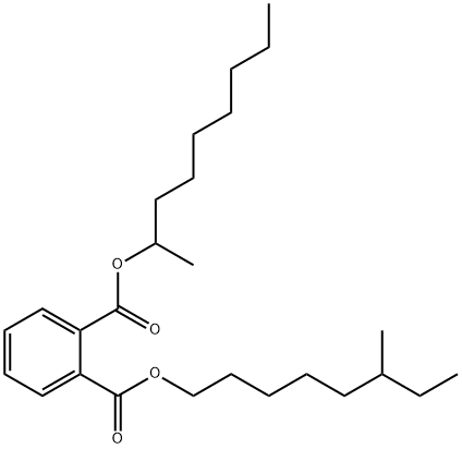 6-methyloctyl nonyl phthalate 结构式