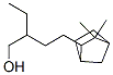 beta-ethyl-3,3-dimethylbicyclo[2.2.1]heptane-2-butanol Structure
