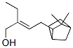 4-(3,3-dimethylbicyclo[2.2.1]hept-2-yl)-2-ethyl-2-buten-1-ol 结构式