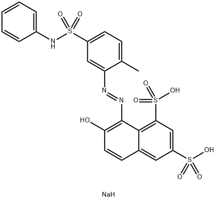 disodium 8-[[5-anilinosulphonyl-2-methylphenyl]azo]-7-hydroxynaphthalene-1,3-disulphonate|