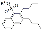 potassium dibutylnaphthalenesulphonate Structure