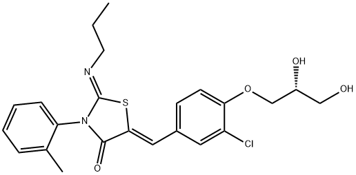 PONESIMOD, 854107-55-4, 结构式