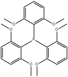 TRIS(2,6-DIMETHOXYPHENYL)PHOSPHINE Struktur