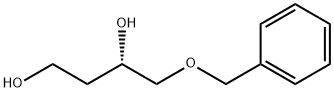 (S)-4-ベンジルオキシ-1,3-ブタンジオール 化学構造式