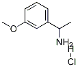 1-(3-甲氧基苯基)乙胺盐酸盐, 854184-18-2, 结构式