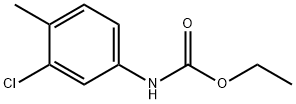 ETHYL N-(3-CHLORO-4-METHYLPHENYL)CARBAMATE 结构式