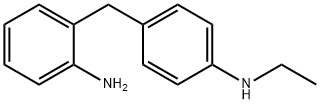 4-[(2-アミノフェニル)メチル]-N-エチルベンゼンアミン 化学構造式