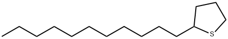 2-n-undecyltetrahydrothiophene 结构式