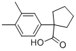 1-(3,4-DIMETHYLPHENYL)-CYCLOPENTANECARBOXYLIC ACID Structure