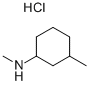 N,3-DIMETHYLCYCLOHEXANAMINE HYDROCHLORIDE Structure