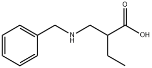 1-Benzyl-3-azetidinecarboxylic acid Struktur