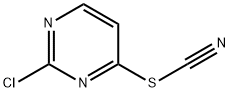 2-CHLORO-4-THIOCYANATOPYRIMIDINE Structure