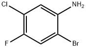2-Bromo-5-chloro-4-fluoroaniline Struktur