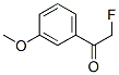 Ethanone, 2-fluoro-1-(3-methoxyphenyl)- (9CI) Structure