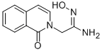 2(1H)-Isoquinolineethanimidamide, N-hydroxy-1-oxo- Structure