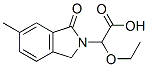 2H-Isoindole-2-acetic  acid,  -alpha--ethoxy-1,3-dihydro-6-methyl-1-oxo-|