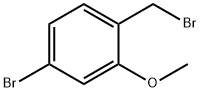 4-溴-2-甲氧基溴苄, 854778-42-0, 结构式