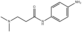 N-(4-aminophenyl)-3-(dimethylamino)propanamide Structure