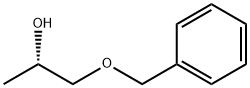 (S)-(+)-1-ベンジルオキシ-2-プロパノール 化学構造式