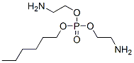 bis(2-aminoethyl) hexyl phosphate 结构式