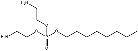 bis(2-aminoethyl) octyl phosphate 结构式