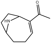 Ethanone, 1-(9-azabicyclo[4.2.1]non-2-en-2-yl)- (9CI) 结构式