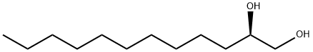 (R)-1,2-ドデカンジオール 化学構造式