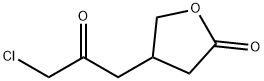 Caproic  acid,  -chloro--bta--(hydroxymethyl)--delta--oxo-,  -gamma--lactone  (4CI) Structure