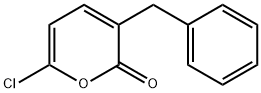3-benzyl-6-chloro-2-pyrone 结构式
