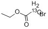 ETHYL BROMOACETATE-2-13C Structure