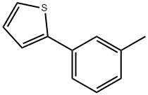 2-(3-甲基苯基)噻吩 结构式