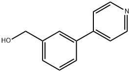(3-PYRID-4-YLPHENYL)METHANOL Struktur