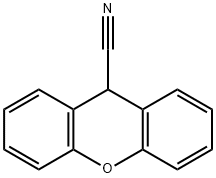 9H-キサンテン-9-カルボニトリル 化学構造式