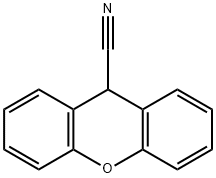 XANTHENE-9-CARBONITRILE Structure