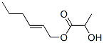 (E)-hex-2-enyl lactate Struktur
