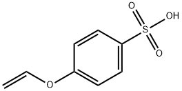4-vinyloxybenzenesulphonic acid  Struktur