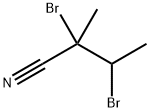 2,3-dibromo-2-methylbutyronitrile Struktur