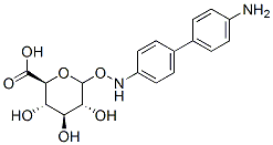 benzidine N-glucuronide Struktur