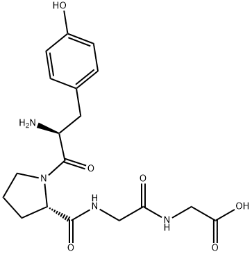 tyrosyl-prolyl-glycyl-glycine Struktur