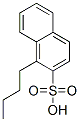 butylnaphthalene-2-sulphonic acid 结构式