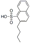 butylnaphthalene-1-sulphonic acid Struktur