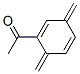 Ethanone, 1-[3,6-bis(methylene)-1,4-cyclohexadien-1-yl]- (9CI) 结构式