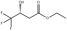 (R)-(+)-4,4,4-三氟-3-羟基丁酸乙酯, 85571-85-3, 结构式