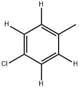 4-クロロトルエン-2,3,5,6-D4 化学構造式