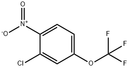 2-氯-4-三氟甲氧基硝基苯, 85578-47-8, 结构式