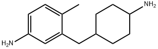 3-[(4-aminocyclohexyl)methyl]-p-toluidine 结构式